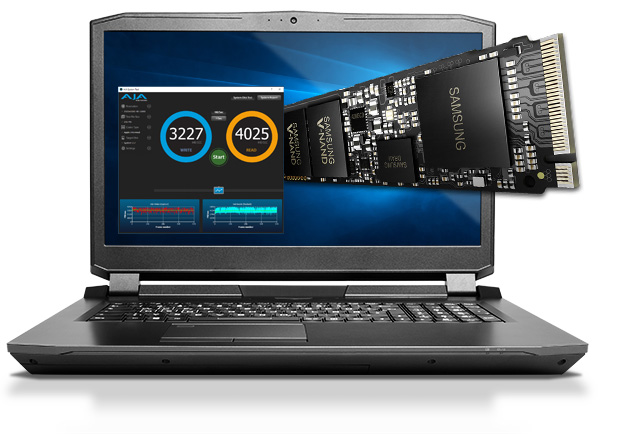 NVME SSD M.2 Mobile Workstation Horizon XL