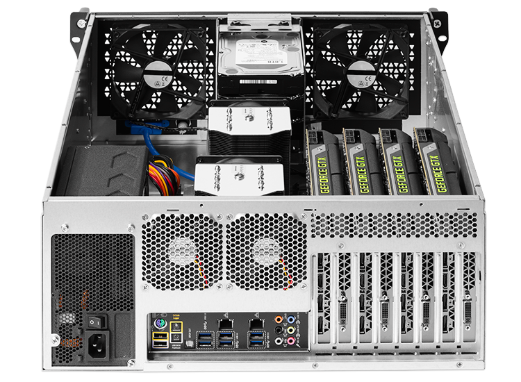 RenderCube Rack GPU